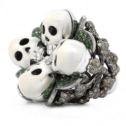 Bague Lydia Courteille Catacombes diamants - Castafiore