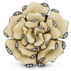 Bague Lydia Courteille or noir diamants - Castafiore