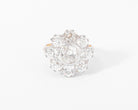 Bague marguerite en diamant - Castafiore