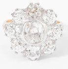 Bague marguerite en diamant - Castafiore