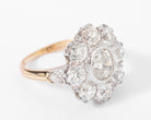 Bague marguerite en diamant - Castafiore