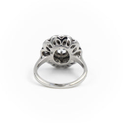 Bague Marguerite Platine Diamant - Castafiore