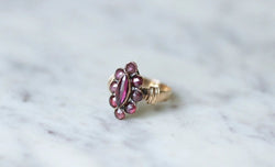 Bague marquise grenats de Perpignan - Castafiore