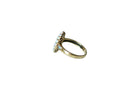 Bague marquise opales sur or - Castafiore