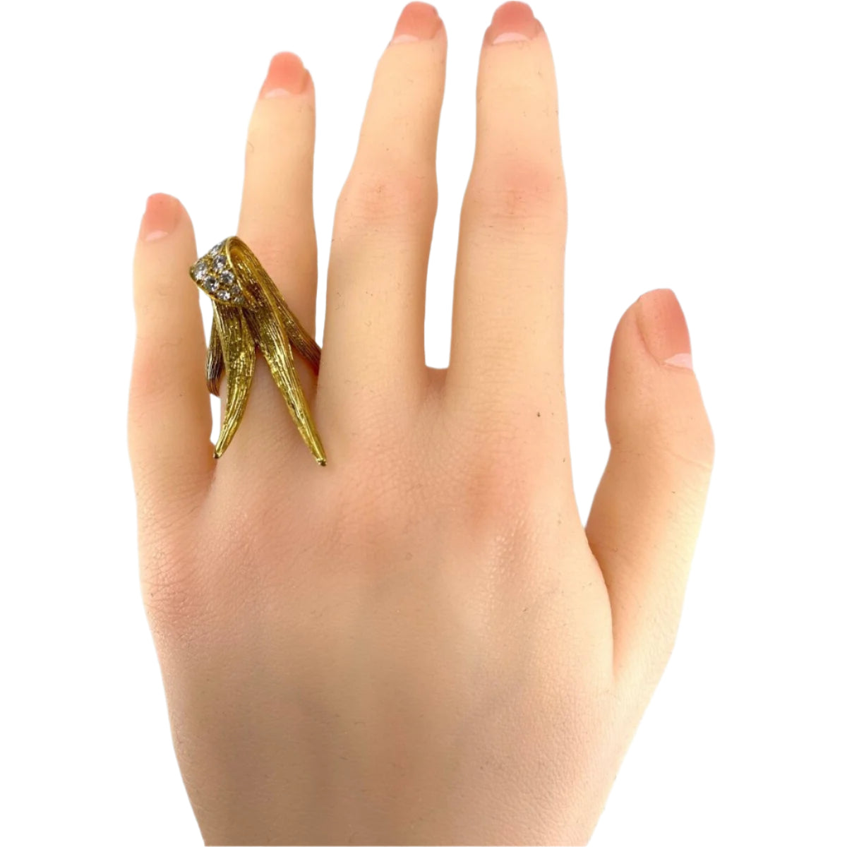 Bague MAUBOUSSIN "1967 S" en or jaune et diamants - Castafiore