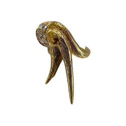 Bague MAUBOUSSIN "1967 S" en or jaune et diamants - Castafiore