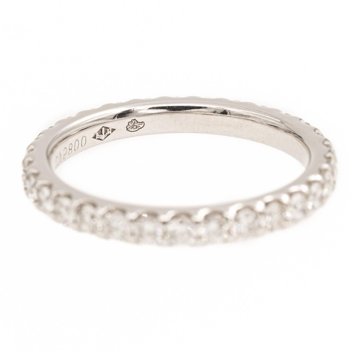 Bague MAUBOUSSIN Alliance américaine en or blanc et diamant - Castafiore