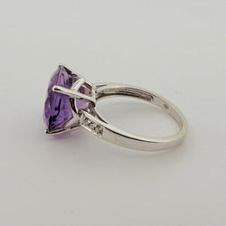 Bague MAUBOUSSIN en or blanc et améthyste - Castafiore