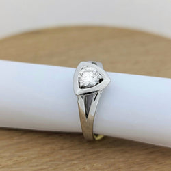 Bague Mauboussin en or blanc et diamant - Castafiore