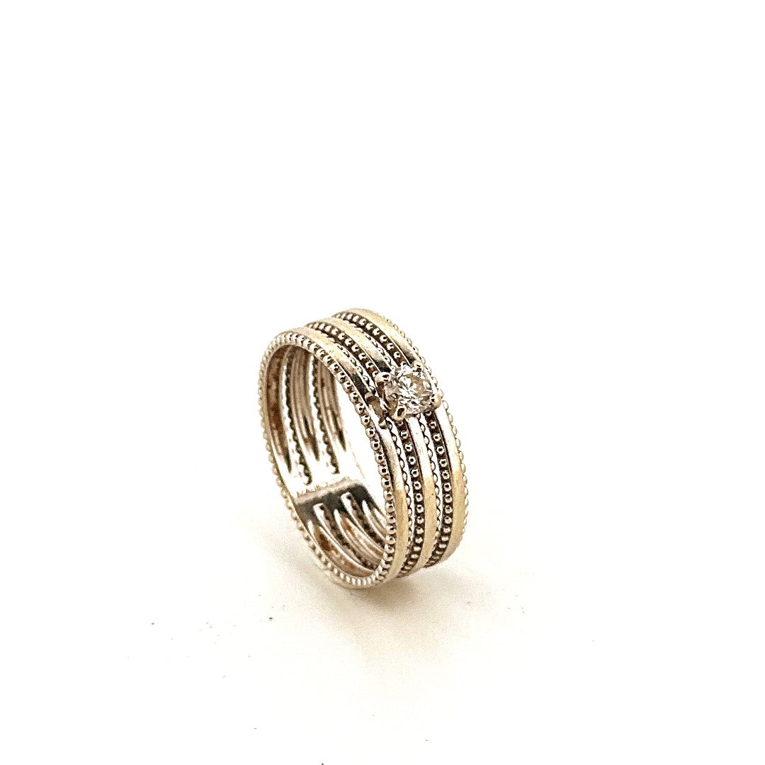 Bague MAUBOUSSIN en or blanc et diamant - Castafiore