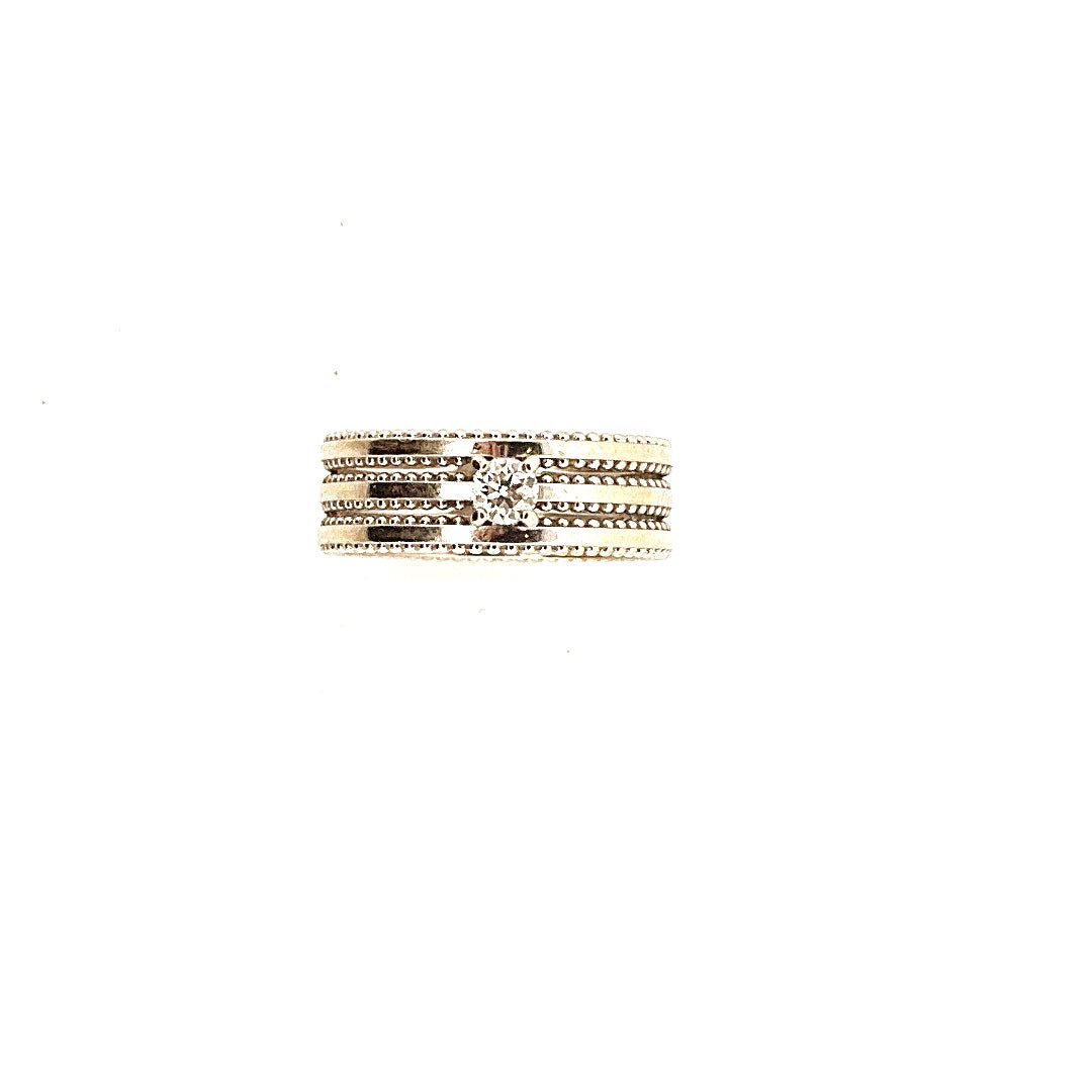 Bague MAUBOUSSIN en or blanc et diamant - Castafiore