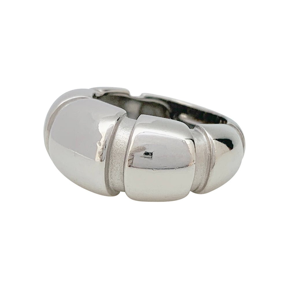 Bague MAUBOUSSIN, "Nadja", or blanc - Castafiore