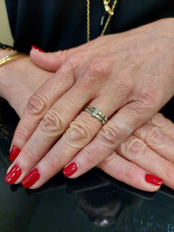 Bague MAUBOUSSIN "Subtile ÉTernité" , En Or Blanc - Castafiore