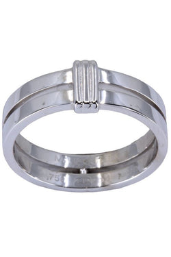 Bague MAUBOUSSIN "Subtile ÉTernité" , En Or Blanc - Castafiore