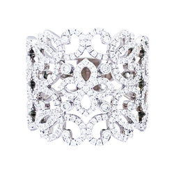 Bague Messika, "Eden", or blanc, diamants. - Castafiore