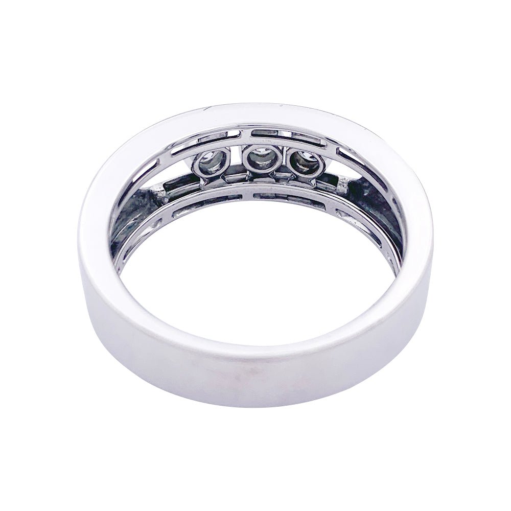 Bague MESSIKA "Move Joaillerie PM" en or blanc et diamants. - Castafiore