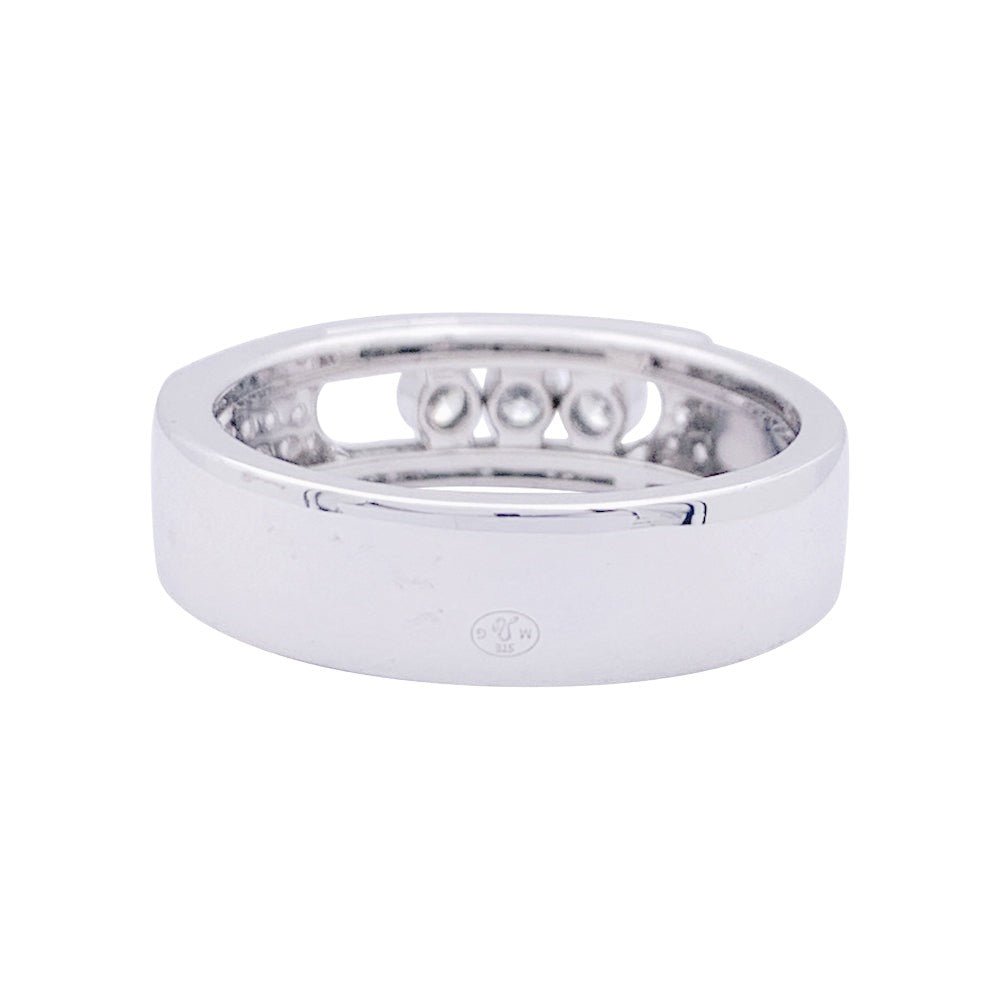 Bague MESSIKA "Move", or blanc et diamants - Castafiore