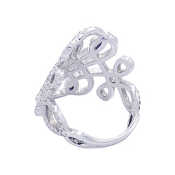 Bague MESSIKA "Promess" en or blanc et diamants - Castafiore