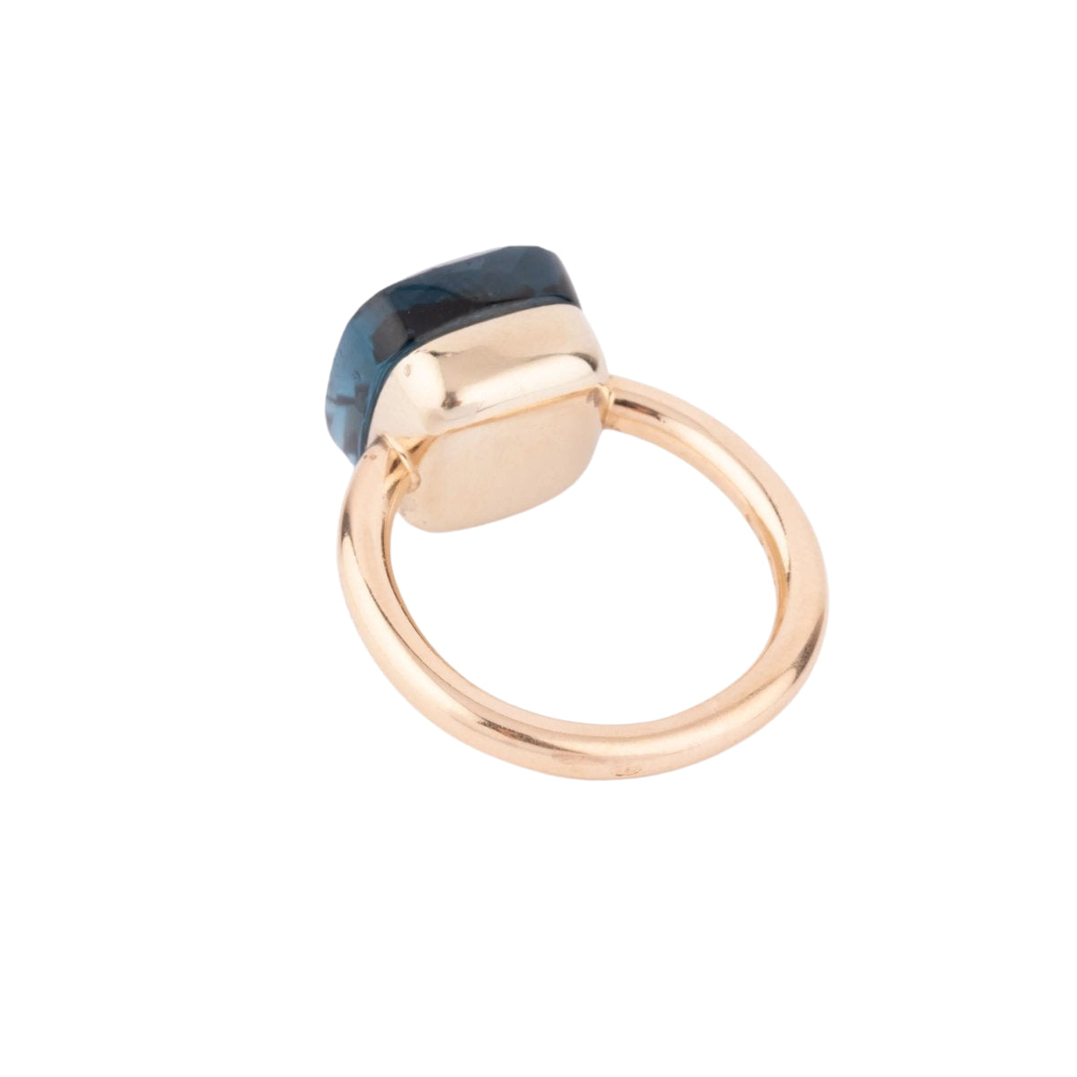 Bague nudo XL en topaze bleue london blue - Castafiore