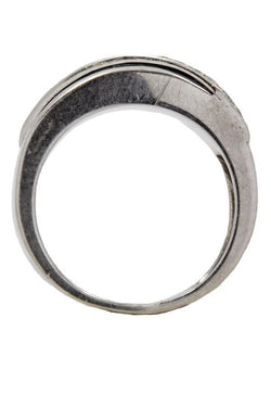 BAGUE ONYX ET DIAMANTS - Castafiore