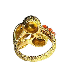 Bague Or 1950 Gorce - Castafiore