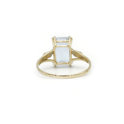 Bague - Or, Aigue Marine & diamants - Castafiore