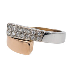 Bague Or blanc Diamant - Castafiore