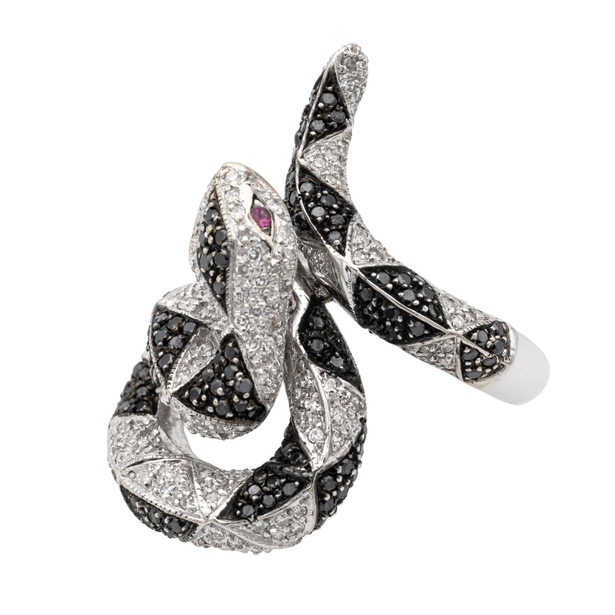Bague Or blanc Diamant - Castafiore