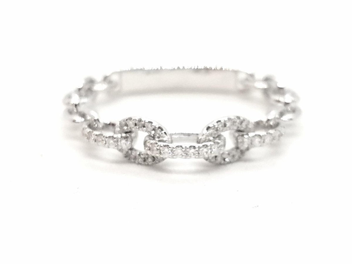 Bague Or blanc Diamant - Castafiore