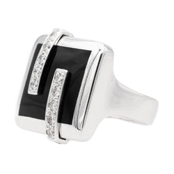 Bague Or blanc Diamant - Castafiore