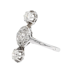 Bague Or blanc Diamant - Castafiore