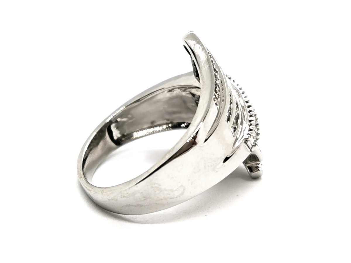 Bague Or blanc Diamant - Castafiore