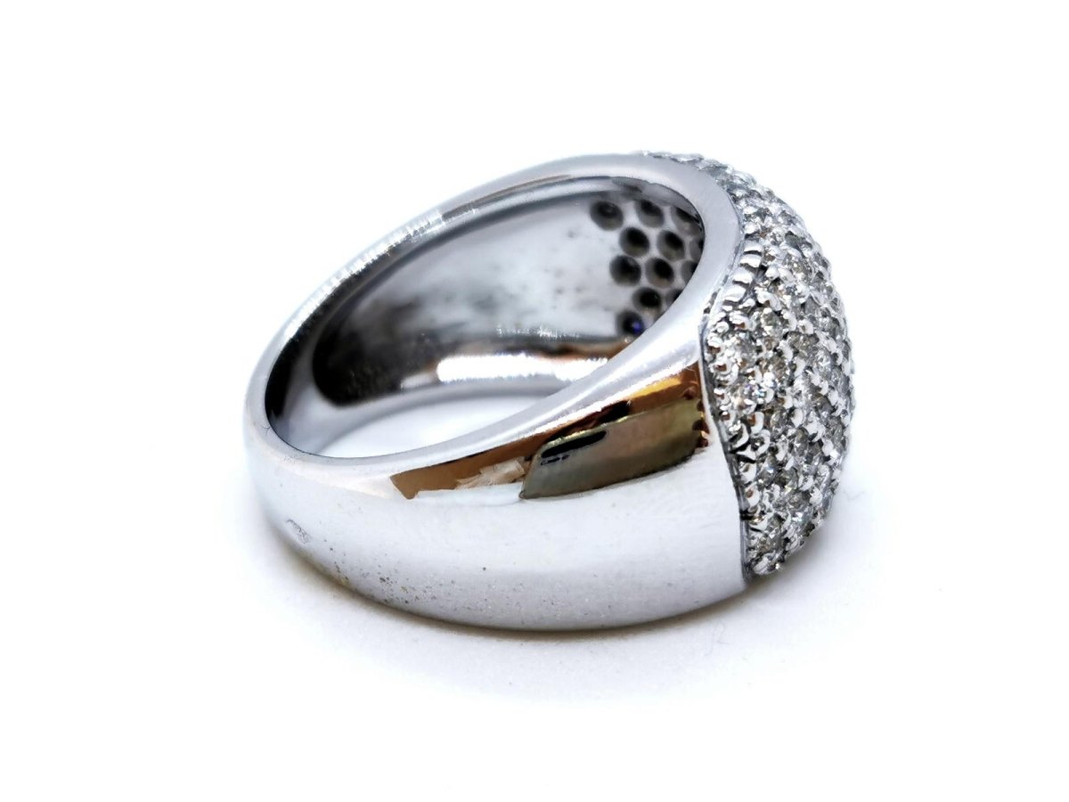 Bague Or blanc Diamant - Castafiore