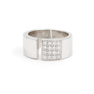 Bague Or blanc Diamant - Castafiore