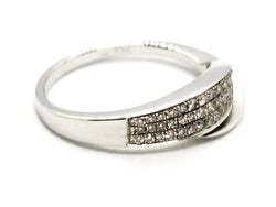 Bague Or blanc Diamant - Castafiore