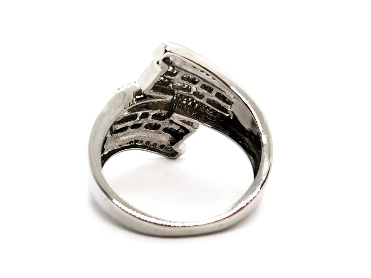 Bague Or blanc Diamant - Castafiore