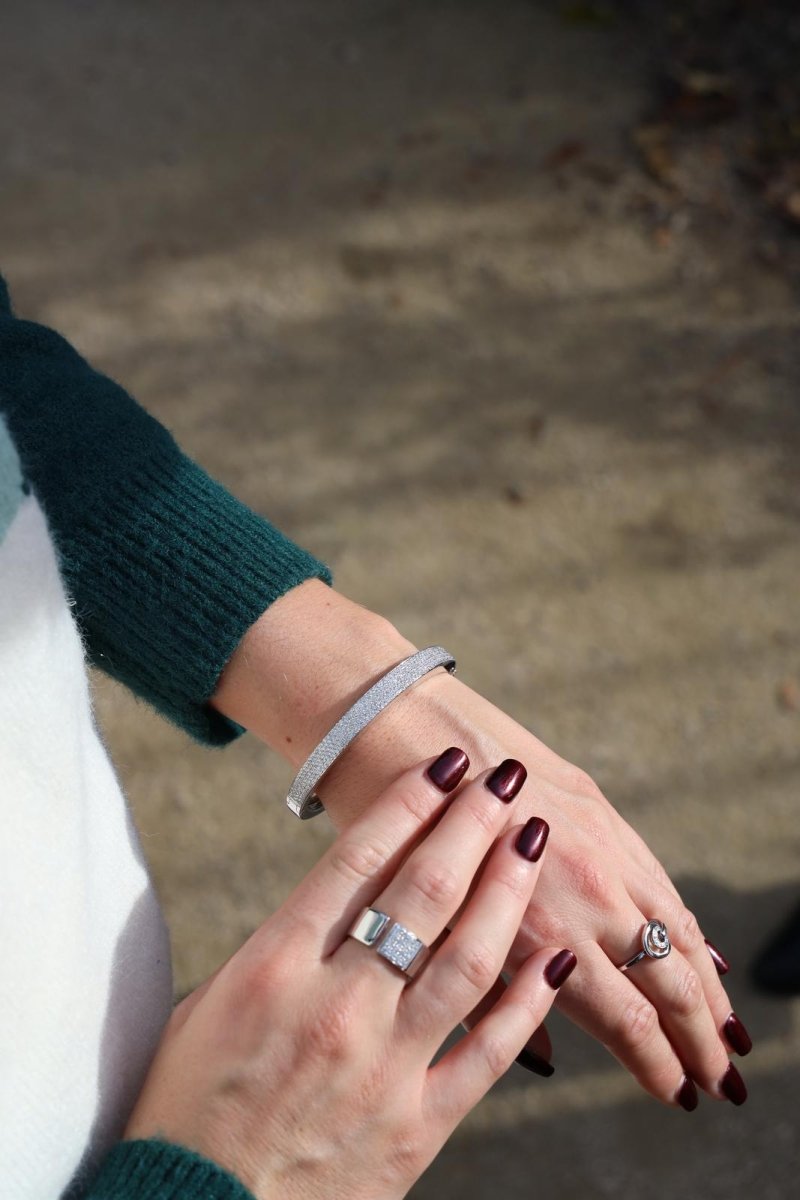 Bague Or blanc Diamant - Castafiore