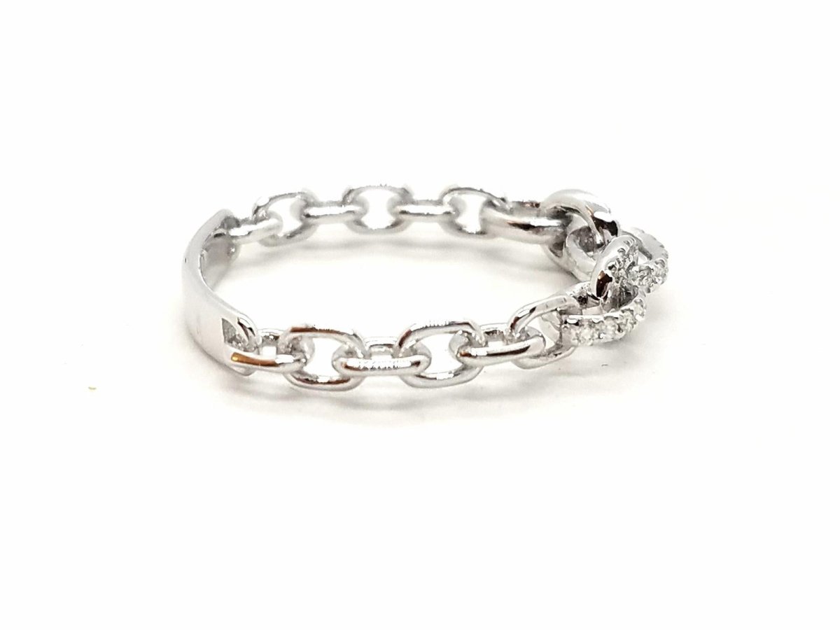 Bague Or blanc Diamant - Castafiore