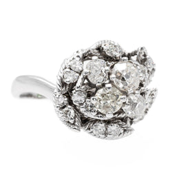 Bague Or blanc Diamant - Castafiore