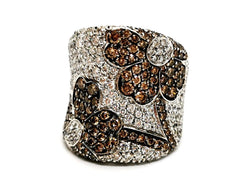 Bague Or blanc Diamant - Castafiore