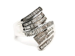 Bague Or blanc Diamant - Castafiore