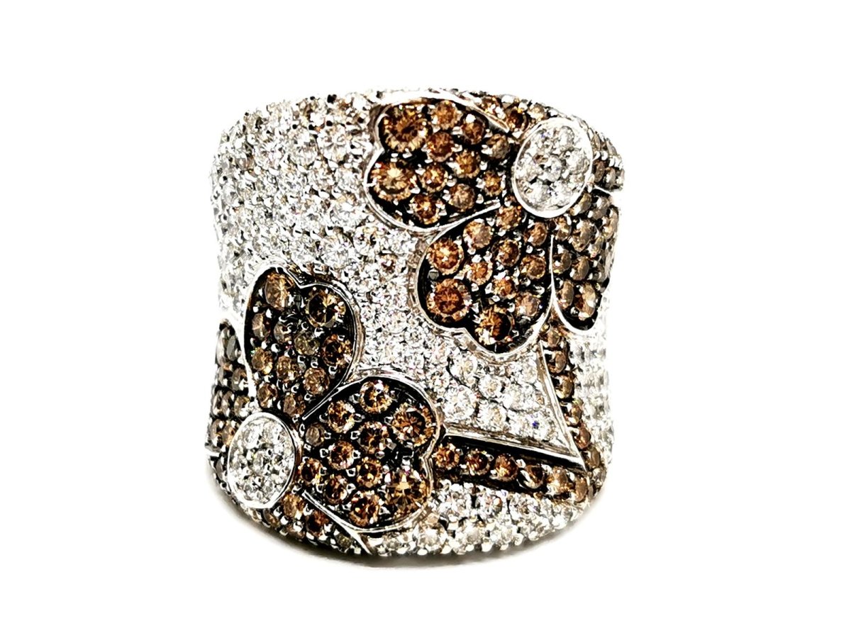 Bague Or blanc Diamant - Castafiore