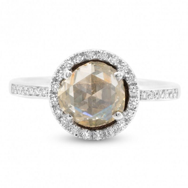 Bague or blanc diamants - Castafiore