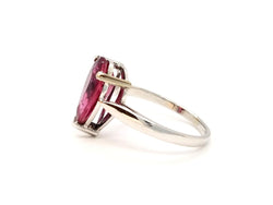 Bague Or blanc Rubélite - Castafiore