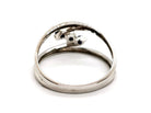 Bague Or blanc Saphir - Castafiore