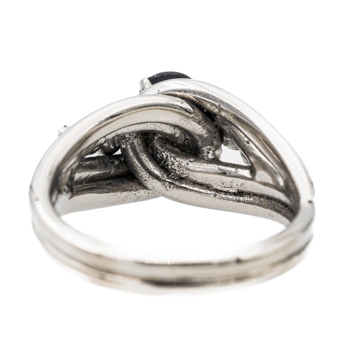 Bague Or blanc Saphir - Castafiore