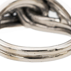 Bague Or blanc Saphir - Castafiore