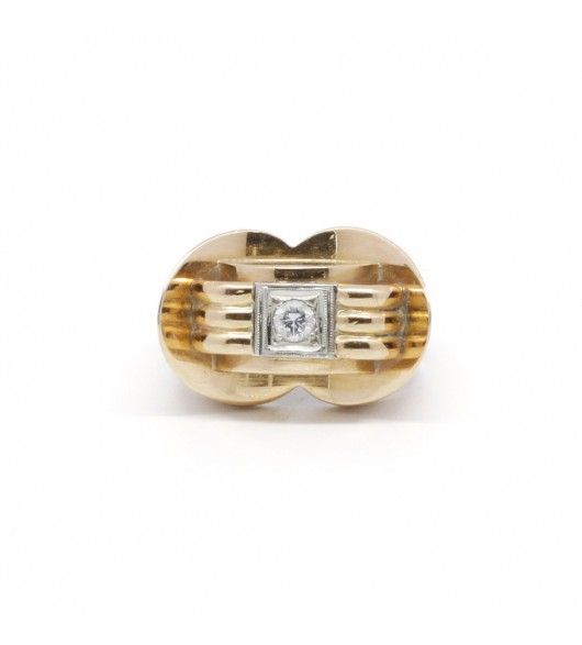 Bague - Or Et Diamant - Castafiore