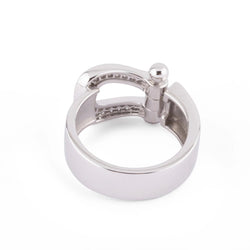 Bague or gris et diamants Fred Force 10 - Castafiore