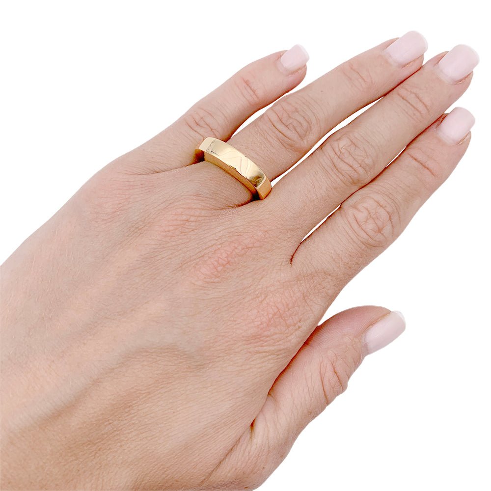 Bague or jaune. - Castafiore